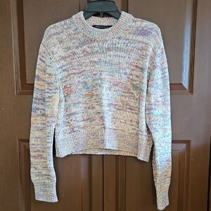 French Connection Cream Crew Neck Sweater